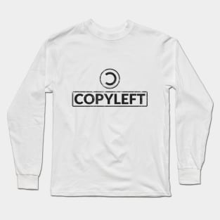 copyleft Long Sleeve T-Shirt